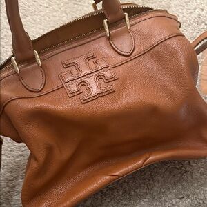 Tory Burch Tan Leather Satchel